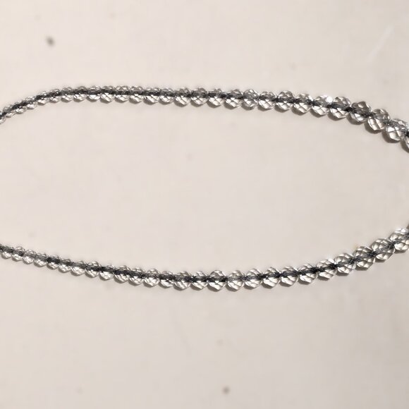 Two 1960s Vintage Crystal Necklaces 17"-19" - Picture 7 of 16